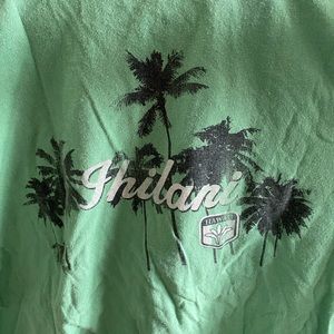 CUTE GREEN HAWAII T-SHIRT